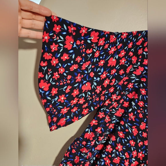 Avenue Val Print Wall Flower V-Neck Short Sleeve Dress Size 26W - Picture 8 of 12